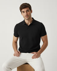 Classic Black Men’s Polo T-Shirt