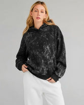 Black - Acid Washed Hoodie Acid Washed Hoodie