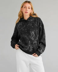 Black - Acid Washed Hoodie