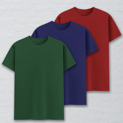 Bold Spirit 3-Pack – Bottle Green, Royal Blue, Red