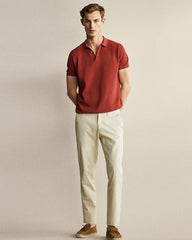 Brick Red Men’s Polo T-Shirt