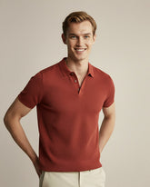 Brick Red Men’s Polo T-Shirt Men's Polo Tees