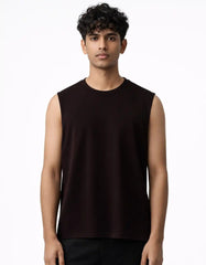 Coffee Brown - Tank top Tank tops