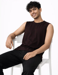 Coffee Brown - Tank top Tank tops