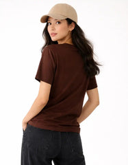 BROWN - REGULAR TSHIRT TShirts