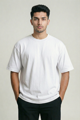 White - Oversized Classic T-Shirt