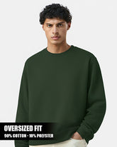 Forest Green - Oversized Sweatshirt