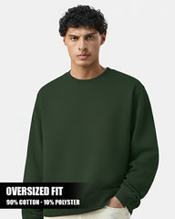 Forest Green - Oversized Sweatshirt
