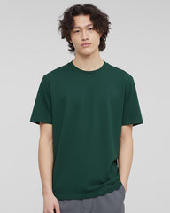 Solid Green Cotton T-Shirt