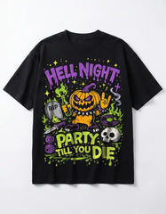 HELL NIGHT - OVERSIZED TSHIRT