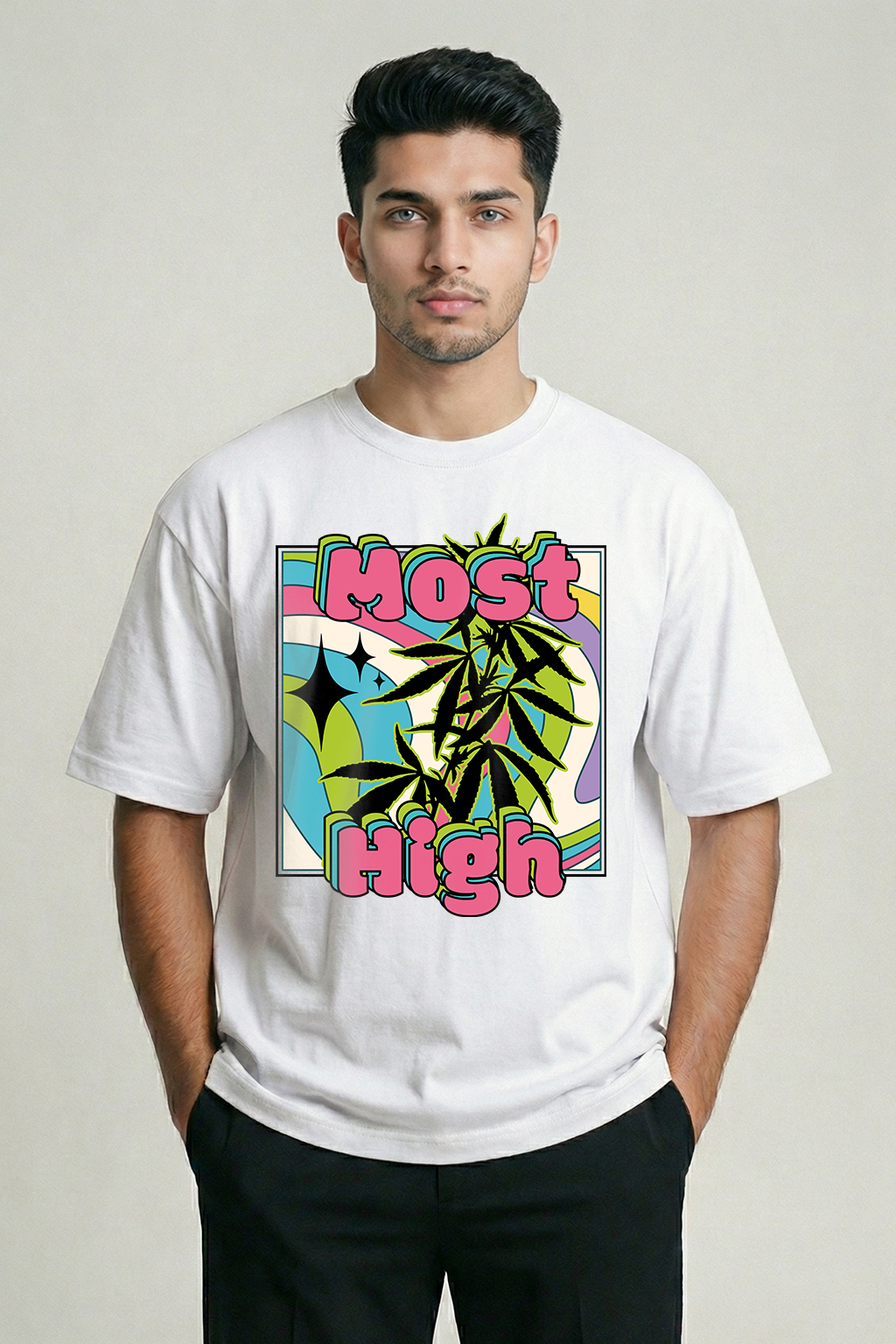 Most High - Oversized T-Shirt Oversized TShirts