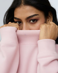 Blush Pink - Oversized Sweatshirt