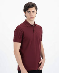 Maroon Classic Men’s Polo T-Shirt