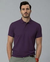 Regal Purple Men’s Polo T-Shirt Men's Polo Tees