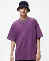 Violet Smoke - Oversized Classic T-Shirt Oversized Tees