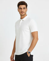 Signature White Men’s Polo T-Shirt Men's Polo Tees