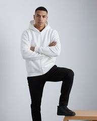 White - Unisex Zip Hoodie