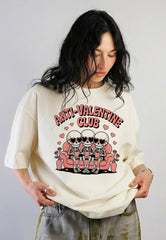 Anti-Valentine Club - Oversized T-Shirt