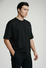 Black - Oversized Classic T-Shirt Oversized TShirts