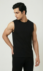 Black - Tank top Tank tops