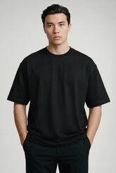Black - Oversized Classic T-Shirt Oversized TShirts