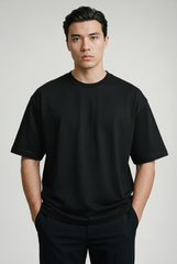 Black - Oversized Classic T-Shirt Oversized TShirts
