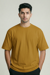 Mustard Yellow - Oversized Classic T-Shirt Oversized TShirts