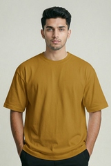 Mustard Yellow - Oversized Classic T-Shirt Oversized TShirts