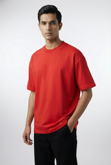 Red - Oversized Classic T-Shirt Oversized TShirts