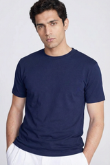 Solid Royal Blue Cotton T-Shirt Tshirts