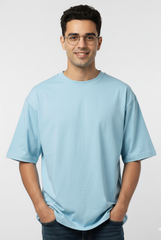 Baby Blue - Oversized Classic T-Shirt Oversized TShirts