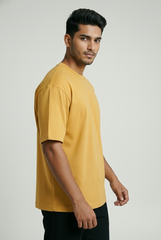 Golden Yellow - Oversized Classic T-Shirt Oversized TShirts