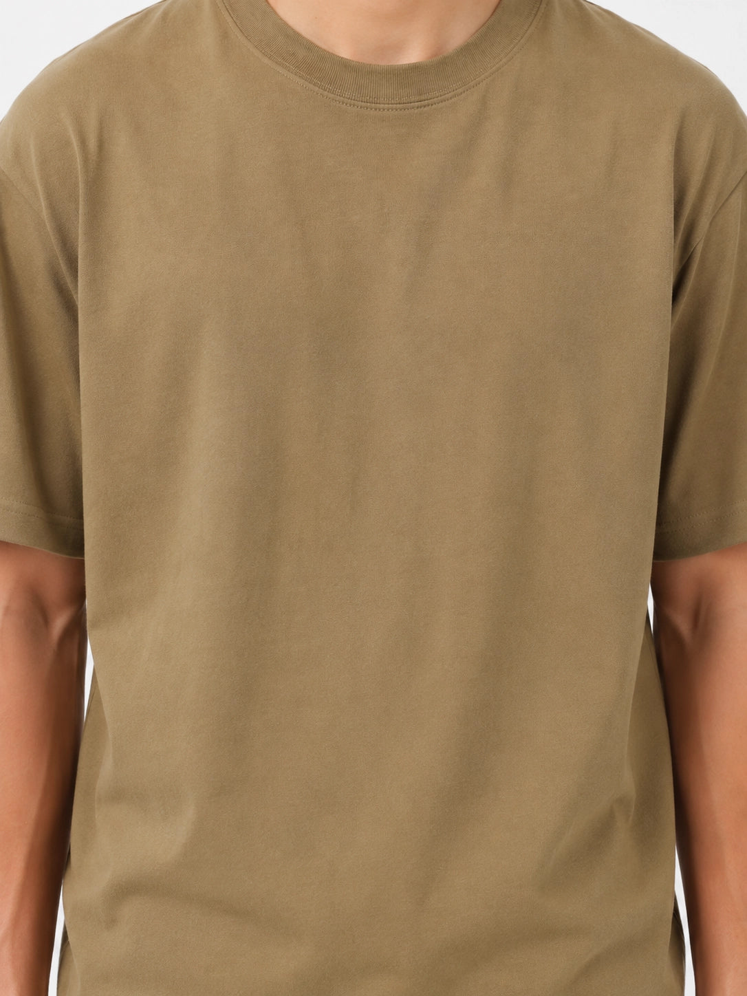 BEIGE - OVERSIZED CLASSIC T-SHIRT