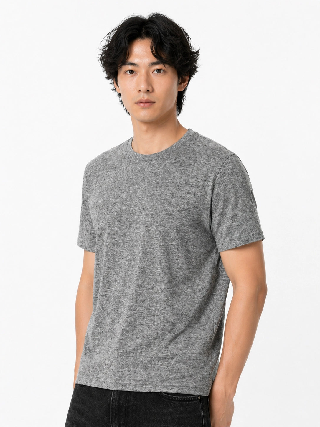 GREY - REGULAR FIT TSHIRT
