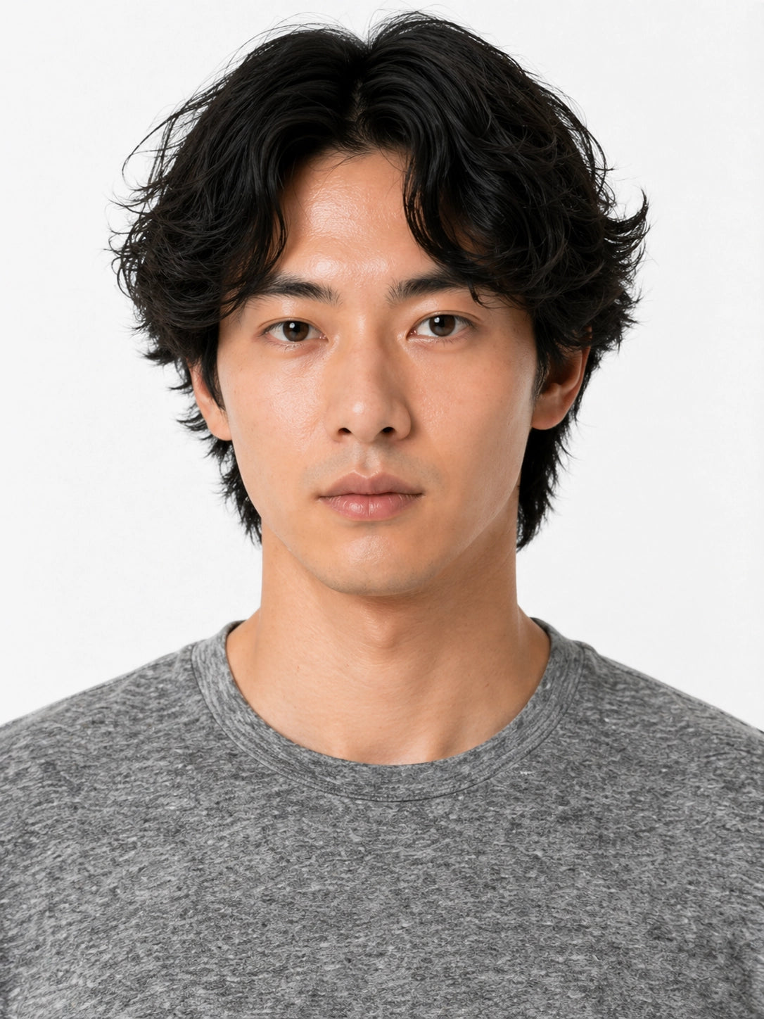 GREY - REGULAR FIT TSHIRT