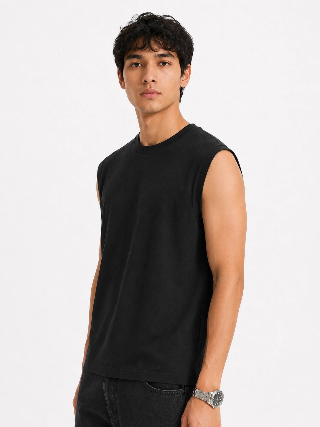 BLACK - TANK TOP