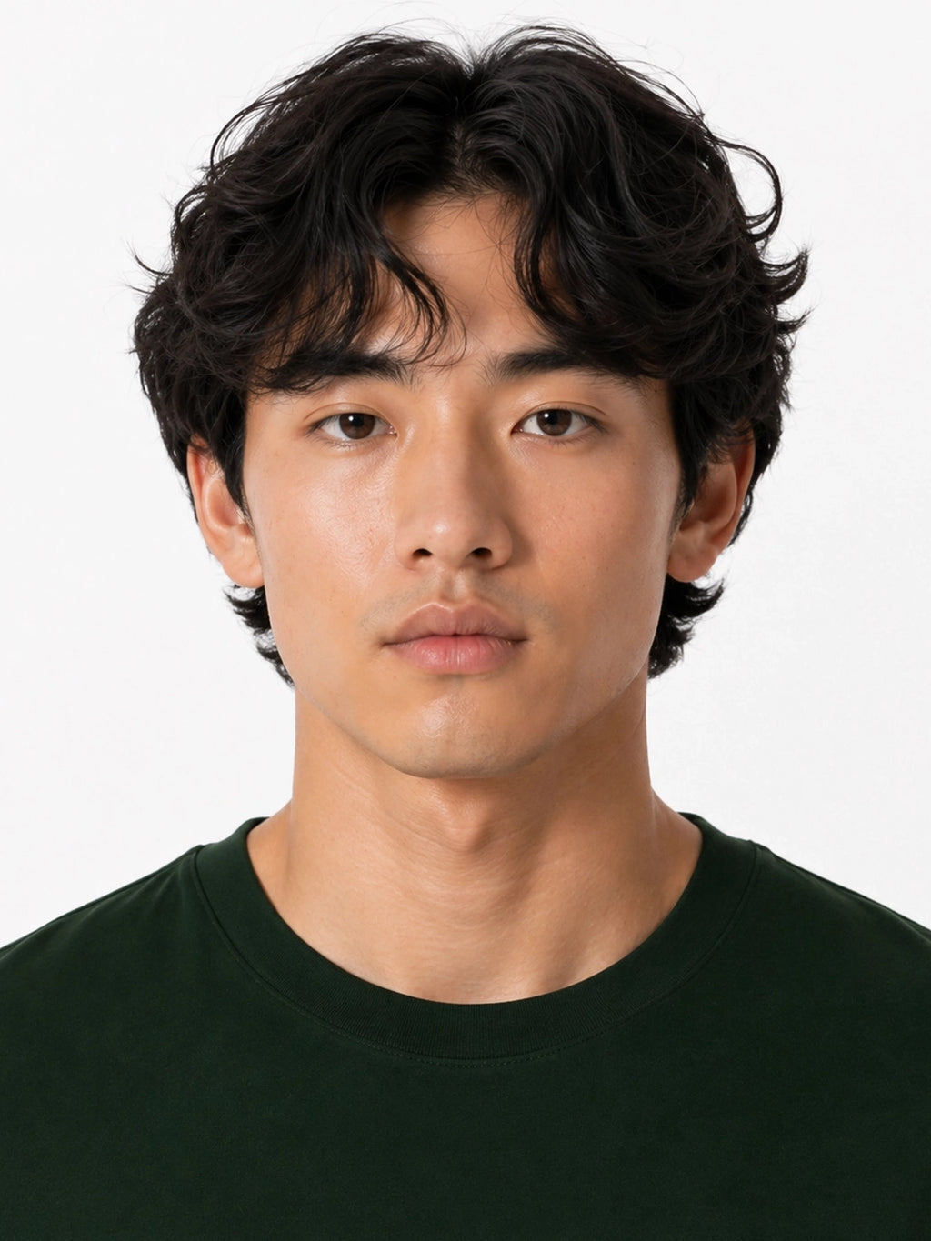 DARK GREEN - REGULAR FIT TSHIRT