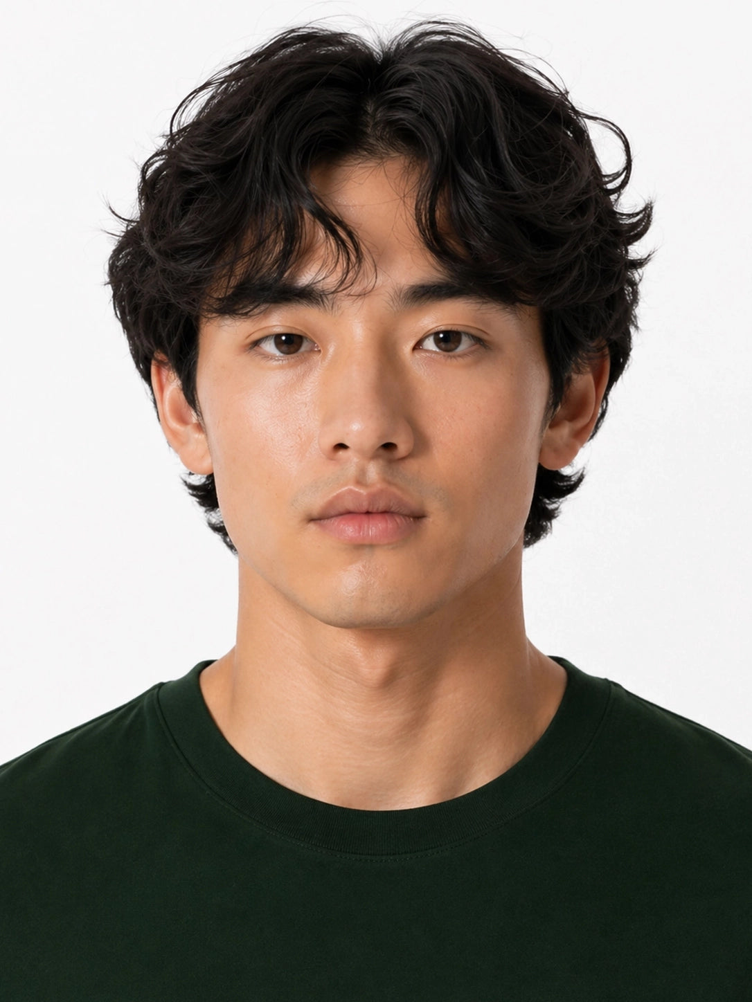 DARK GREEN - REGULAR FIT TSHIRT