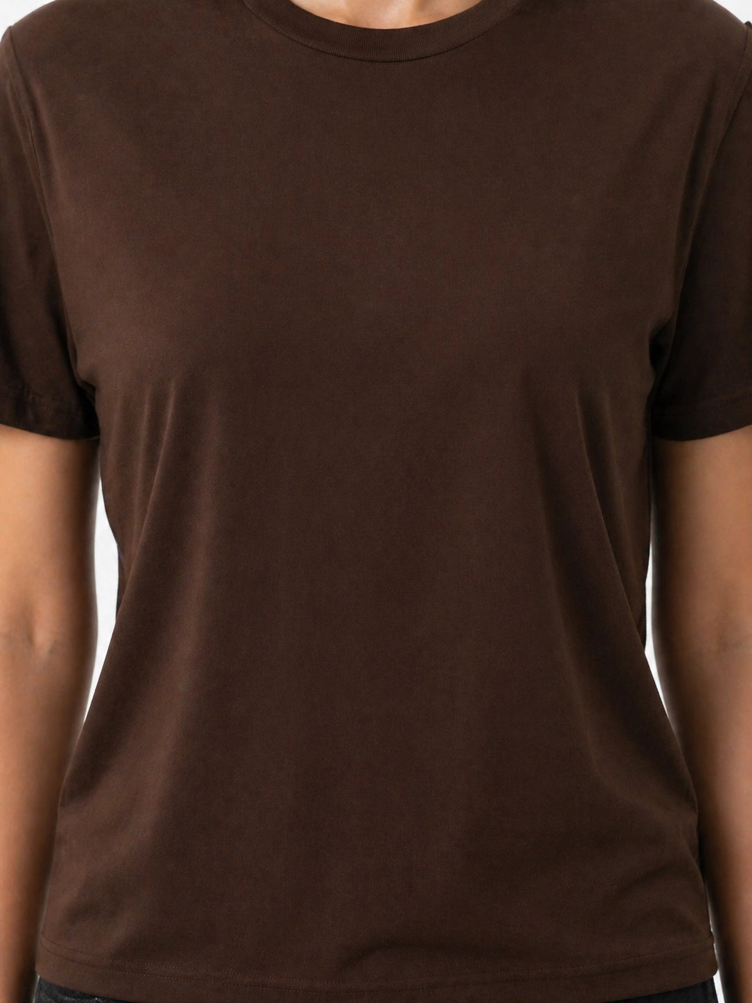 BROWN - REGULAR FIT TSHIRT