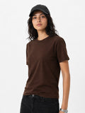 BROWN - REGULAR FIT TSHIRT