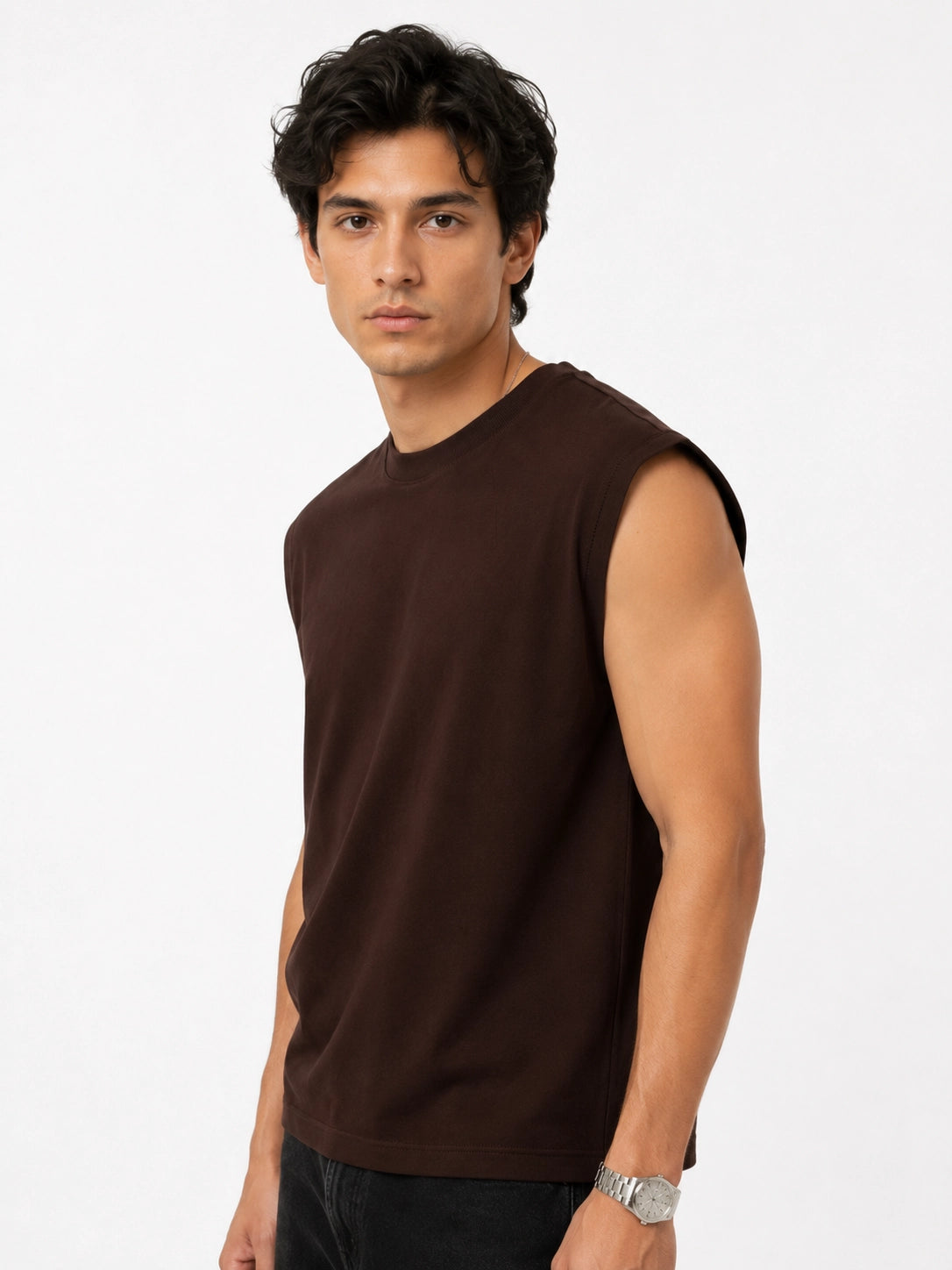 COFFEE BROWN - TANK TOP