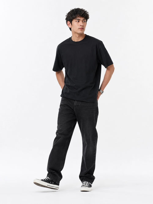 BLACK - OVERSIZED CLASSIC T-SHIRT
