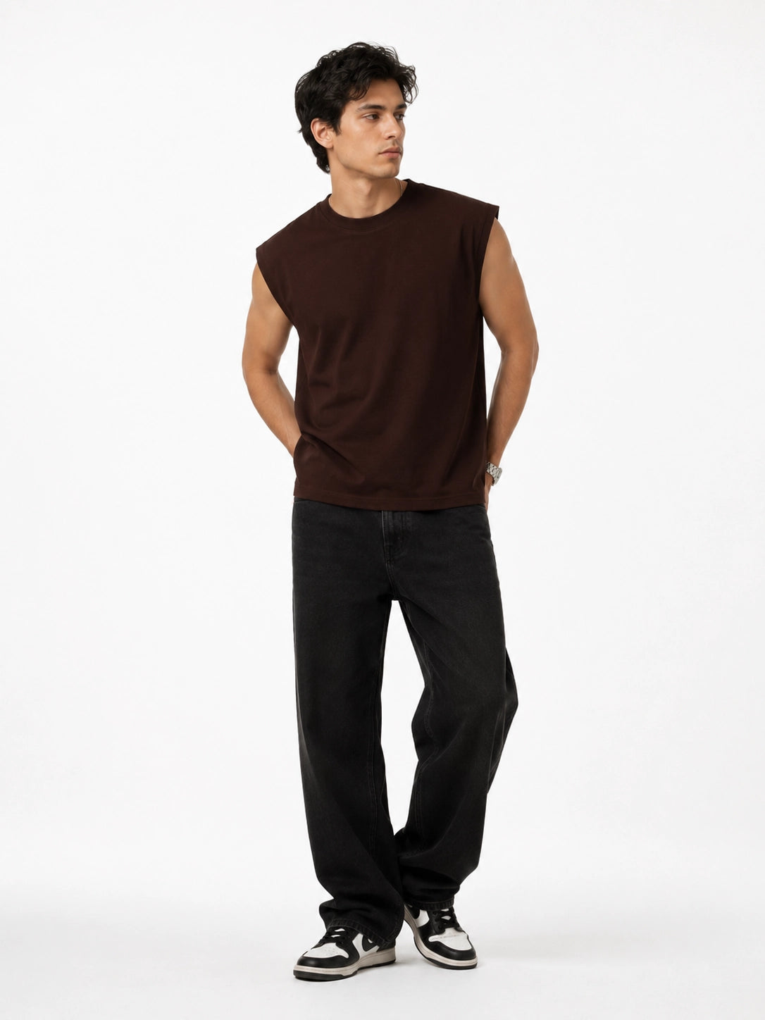 COFFEE BROWN - TANK TOP