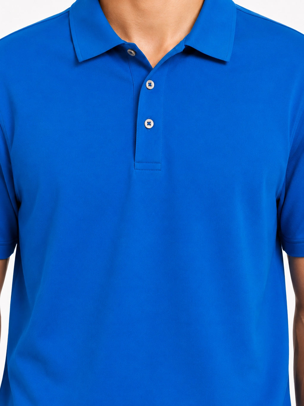 BLUE - POLO TSHIRT