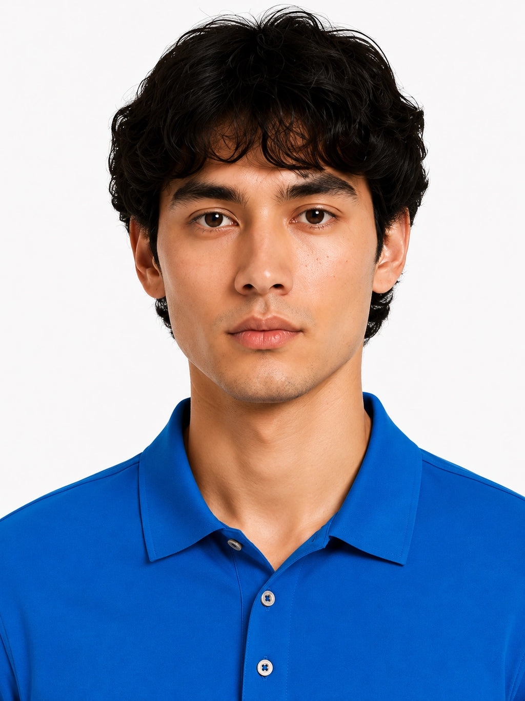 BLUE - POLO TSHIRT