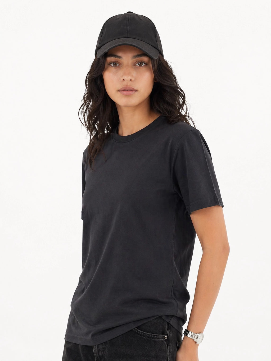 CHARCOAL GREY - REGULAR FIT TSHIRT