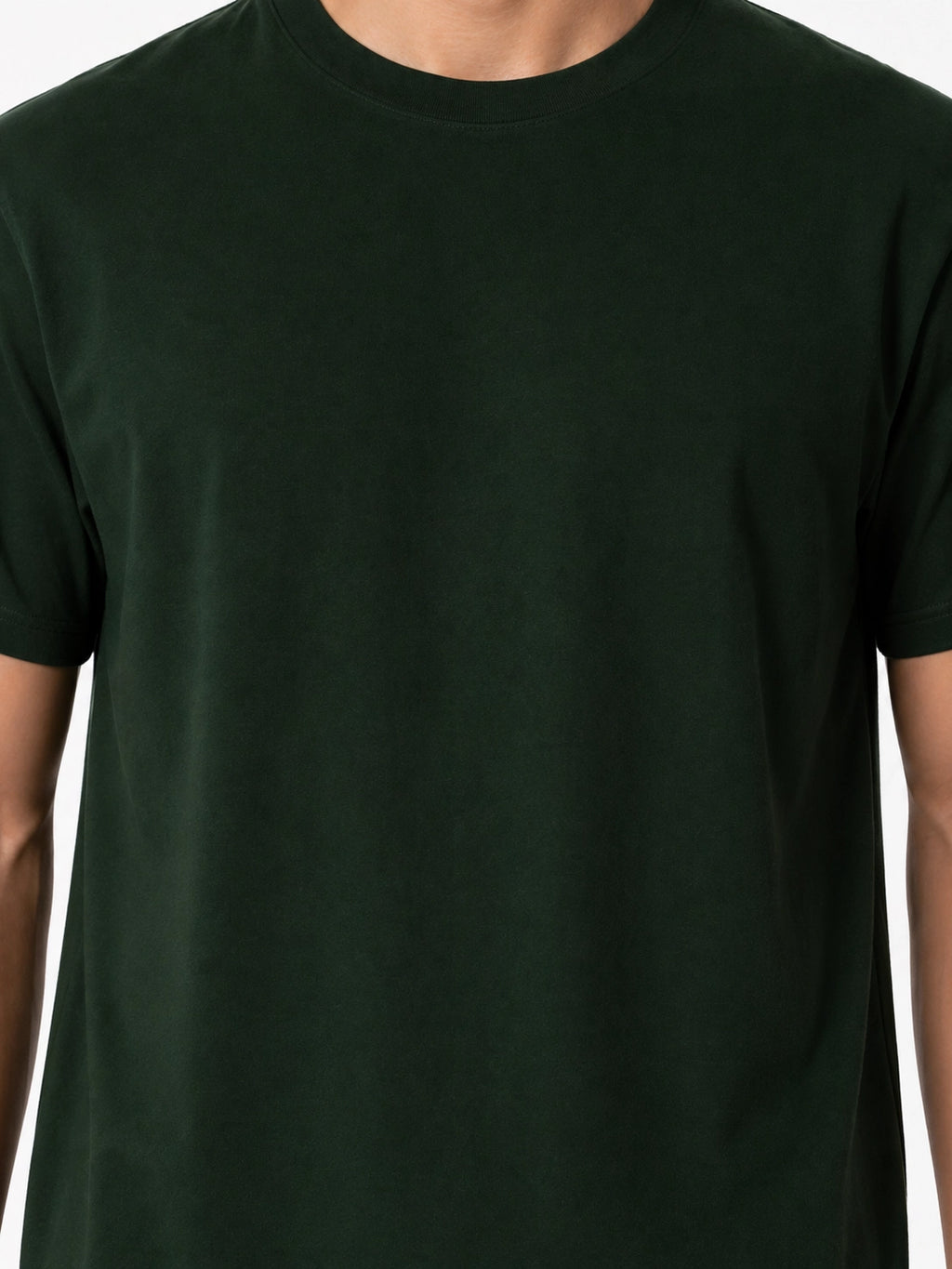DARK GREEN - REGULAR FIT TSHIRT