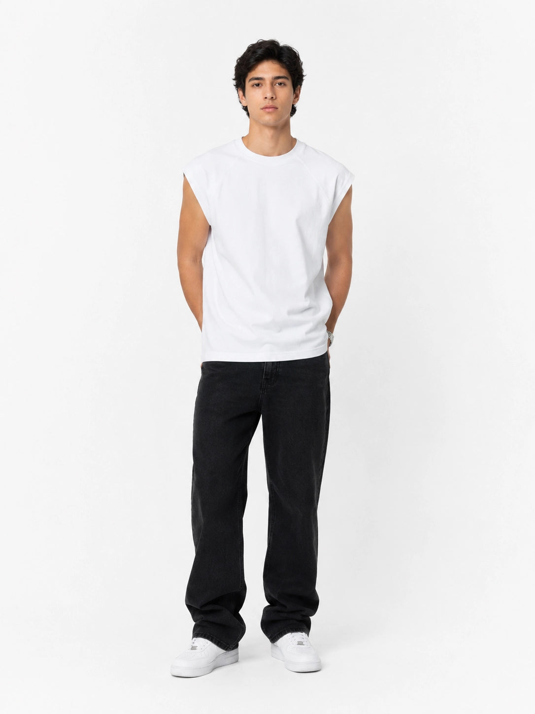 WHITE - TANK TOP