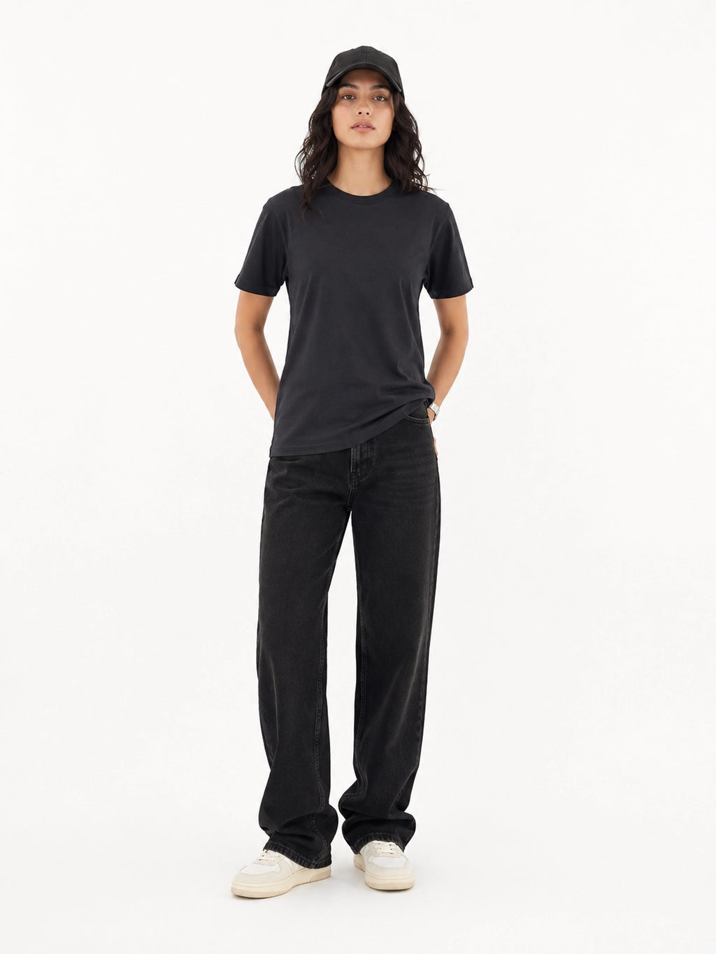 CHARCOAL GREY - REGULAR FIT TSHIRT