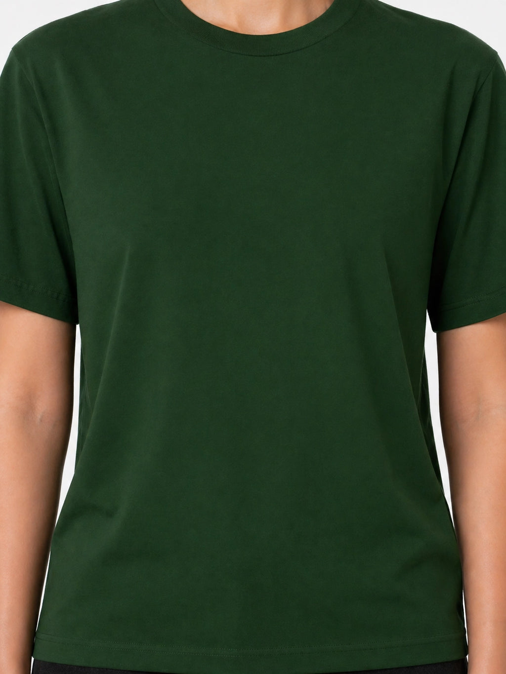 DARK GREEN - REGULAR FIT TSHIRT